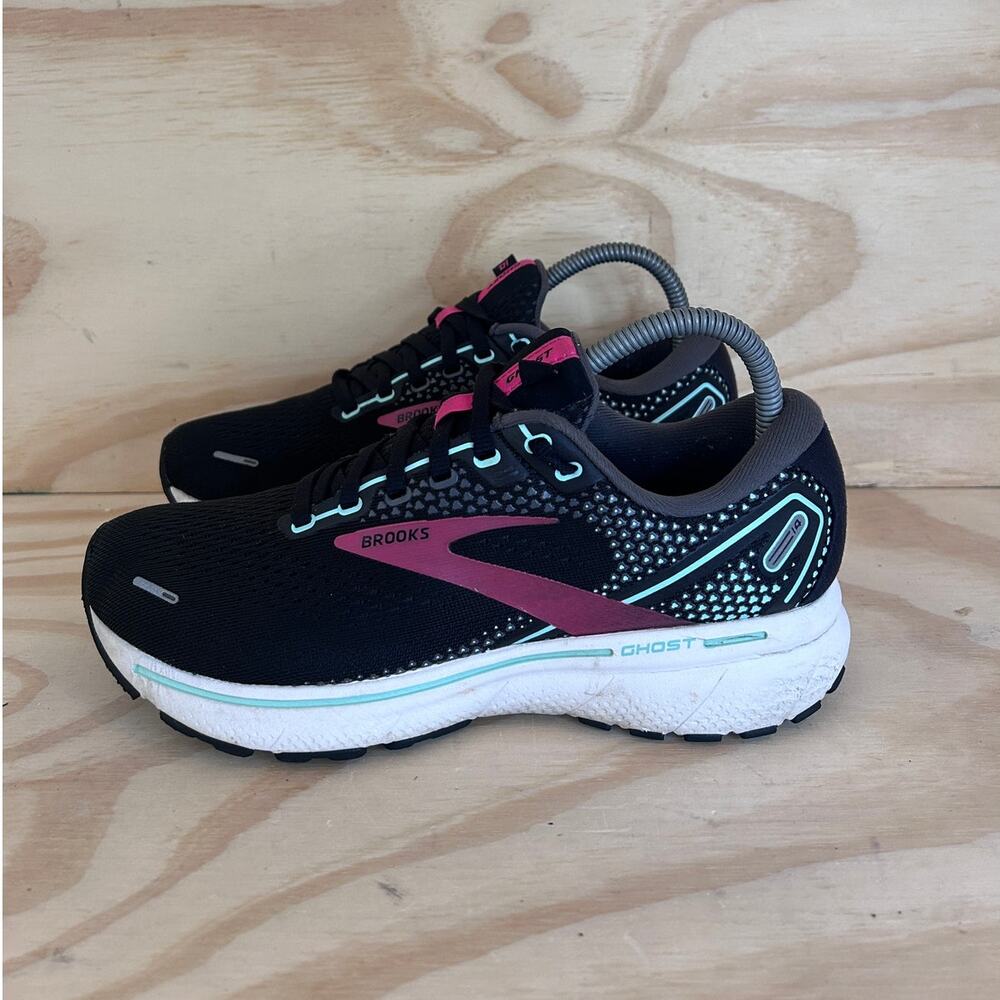 Brooks - Ghost 14 - Running Shoes - Black - Women's - 8(D) Wide - 1203561D013 - Picture 3 of 9